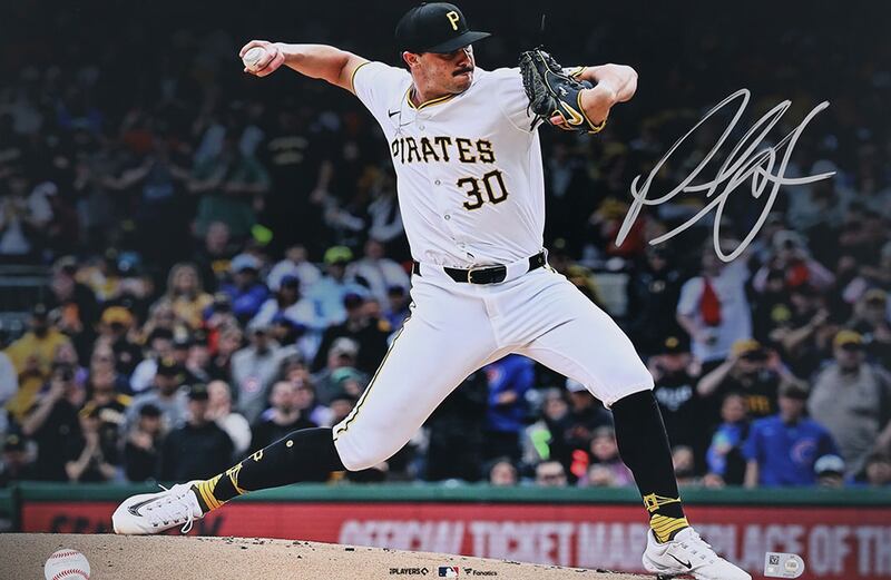 Skenes now joins the company’s memorabilia and collectibles division, Fanatics Authentic.