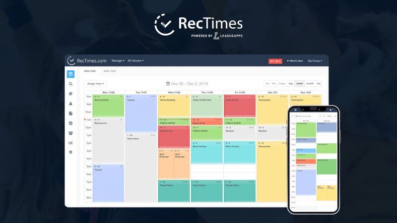 LeagueApps acquired facility management platform RecTimes and integrated those tools into its youth sports apps.