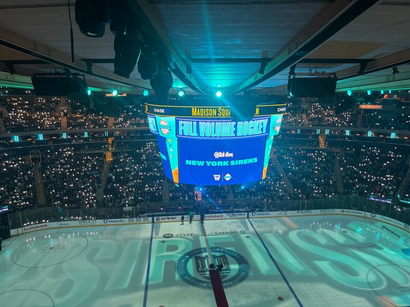 The PWHL set its fifth attendance record of the season by drawing 18,006 fans at Madison Square Garden.