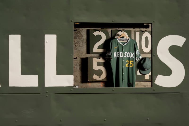 On Friday, the Red Sox will debut their new, Fenway Park-inspired City Connect jerseys.