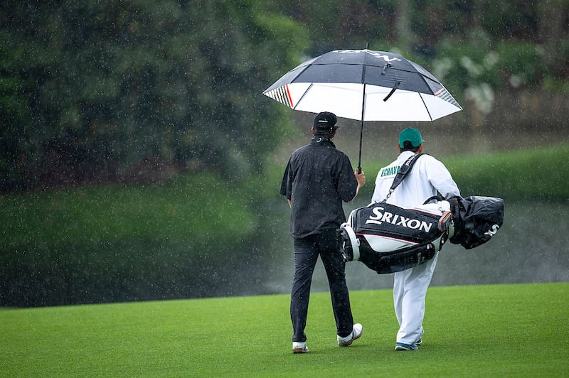 Augusta National Golf Club Rain