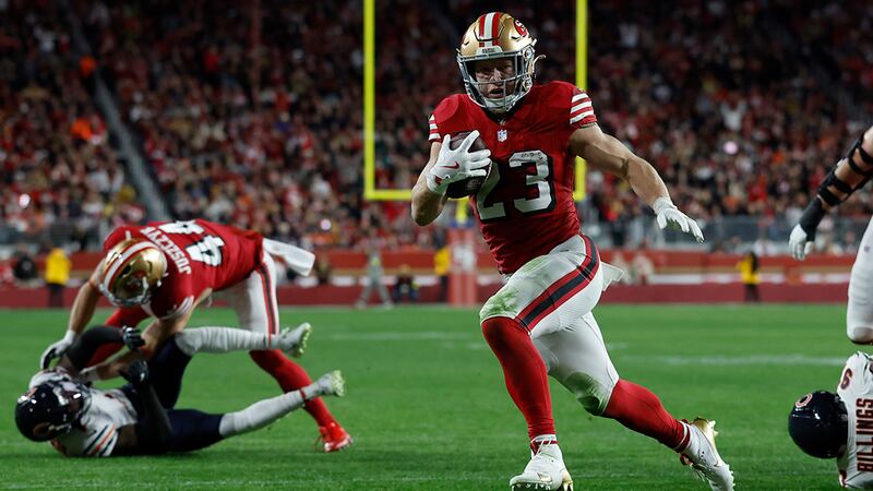 U.S. Bank shot an ad in L.A. last week with 49ers RB Christian McCaffrey as it taps into its recent NFL sponsorship.