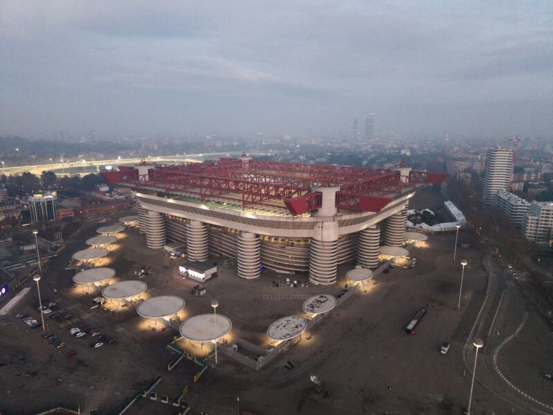 San Siro Stadium in Milan will be the main site for the Opening Ceremony, but the event will happen in parts in three other places as well.