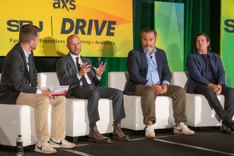 SBJ's Bret McCormick tackles mixed-use developments with AEG chief revenue officer Todd Goldstein, Seregh co-founder and chair Jon Fascitelli and Harris Blitzer Sports & Entertainment's David Adelman.