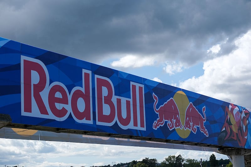 The Red Bull logo is displayed at the Marco Simoncelli International Circuit