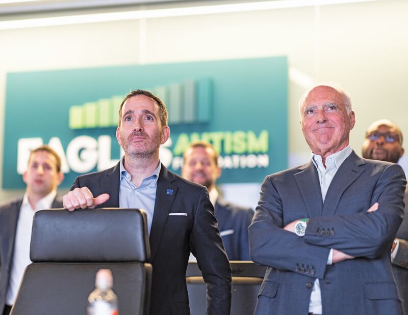 Howie Roseman and Jeffrey Lurie, Philadelphia Eagles