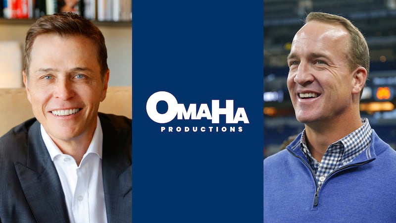 Patrick Whitesell, Omaha Productions logo, Peyton Manning