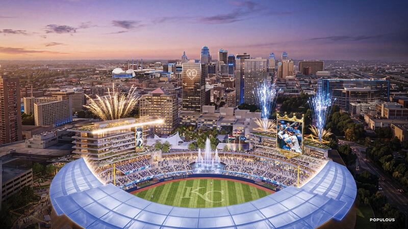 Royals ballpark rendering