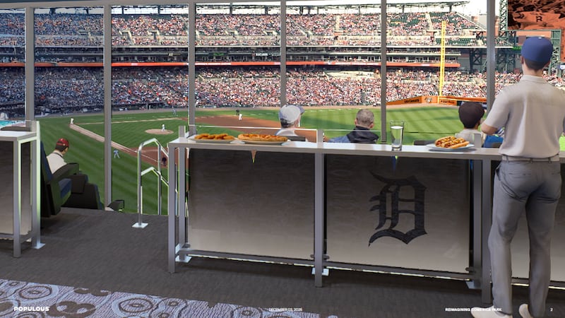 The RF club, which has an overall capacity of 562, will be available for 2026 Opening Day.