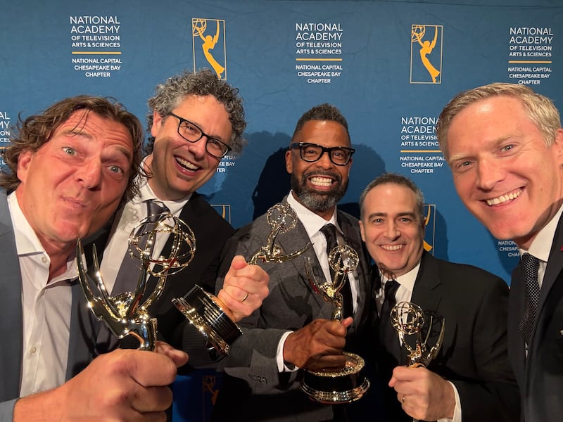 Thomas Jacobi. David Konschnik. Tarik El-Bashir and Tom Beach from Monumental Sports & Entertainment, and SBJ’s Dan Kaufman.