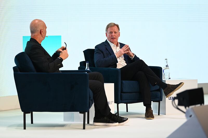 Roger Goodell Leaders Week London