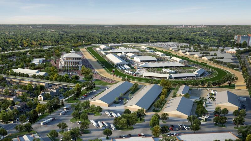 Pimlico Race Course rendering