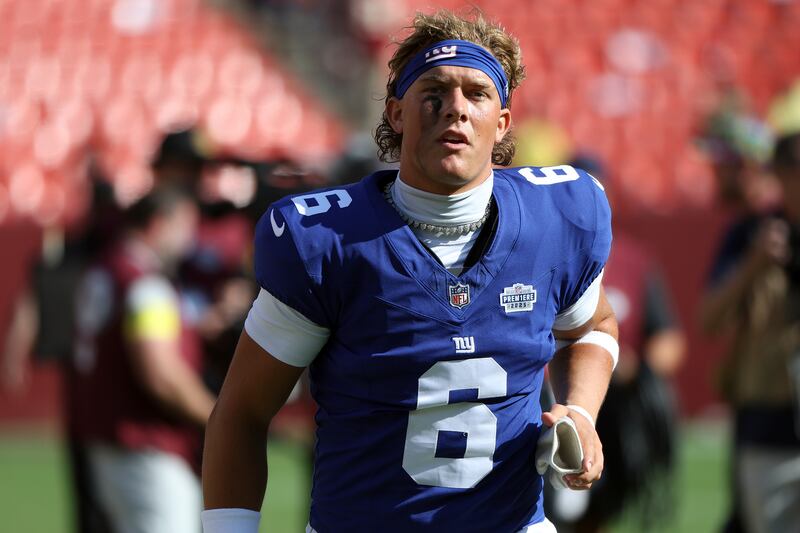 N.Y. Giants QB Jaxson Dart