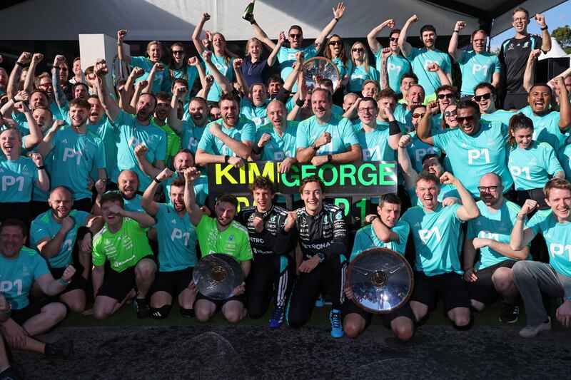 Mercedes-AMG Petronas F1 Team finished in first and second place at last weekend's Qatar Airways Australian Grand Prix