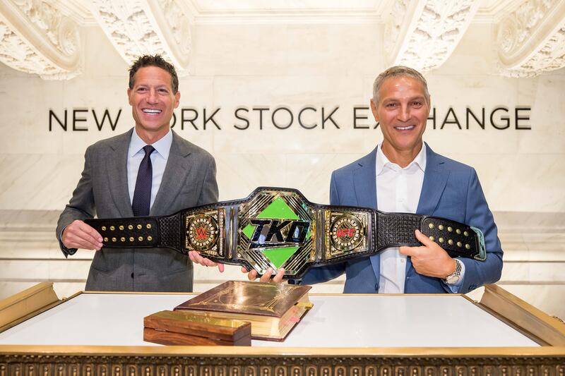 Mark Shapiro and Ari Emanuel
